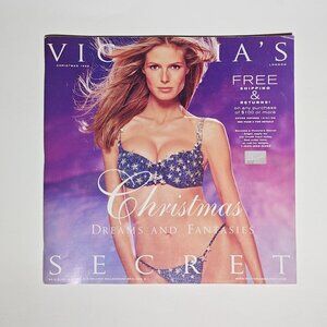 Victoria's Secret 1999 Christmas Dreams & Fantasies Heidi Klum sexy cover